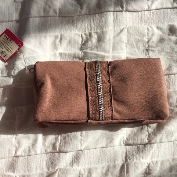 Xhilaration blush pink clutch / wallet - Picture 3 of 5